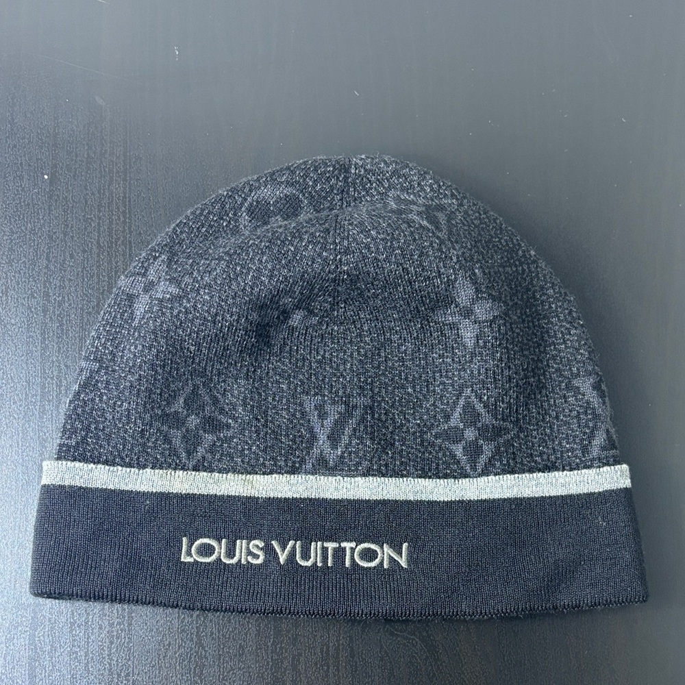 Louis Vuitton Dark Gray Monogram Hat